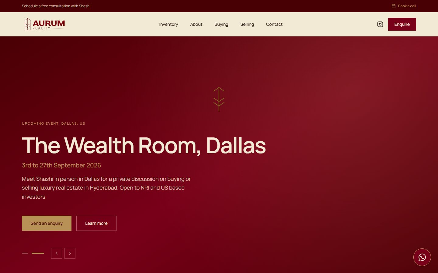 Aurum Reality — project demonstration