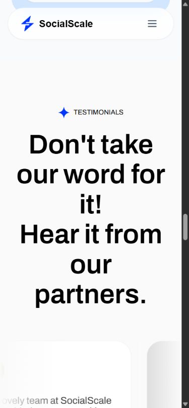 SocialScale — project demonstration