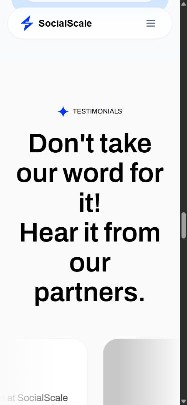 SocialScale — project demonstration